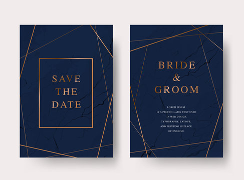 Vintage luxury vector wedding  invitation card