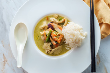 Thai Red Coconut Curry
