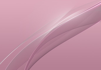 Abstract background waves. White and cameo pink abstract background for business card or wallpaper