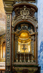 Fototapeta na wymiar Lisbon Church at the Convent of Sao Pedro de Alcantara