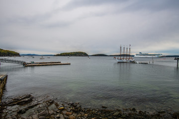 Bar Harbor Maine Harbor