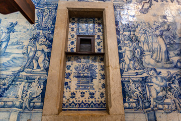 Lisbon Church at the Convent of Sao Pedro de Alcantara