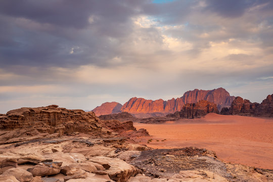 Wadi Rum Desert in Jordan