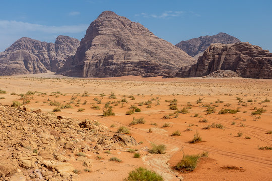 Wadi Rum Desert in Jordan