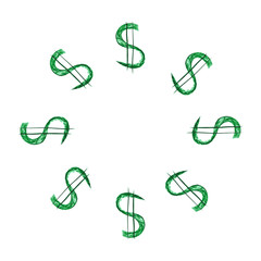 gollar Green sign for business card, website, Instagram stories