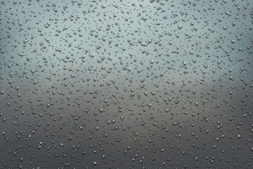 rain drops on a glass background