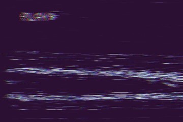 Glitch no signal background pixel noise, bad signal.