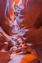 Amazing view of Antelope Canyon Arizona United States