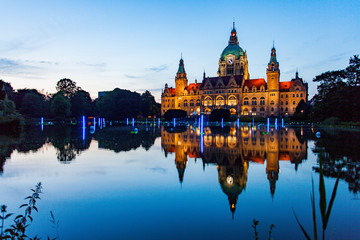 Fototapeta premium city hall hannover