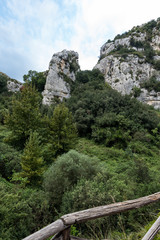 Path on the Sicilian hills