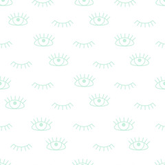 Eye seamless pattern
