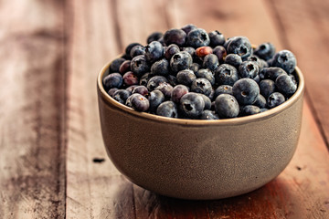 organic Blueberry bowl  fruit keto friendly 
