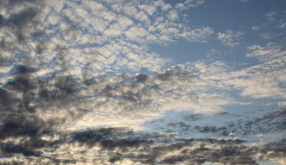 Cielo e nuvole in Primavera
