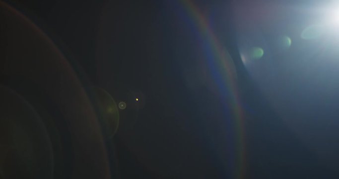 Light Leak Cine Lens 24mm Lens Flares for Film and Movie. Bright Lens Flare flashes for Transitions, Titles. Light Pulses and Glows.