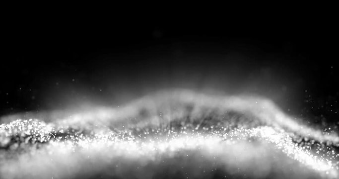 4K Particle Animation Background	