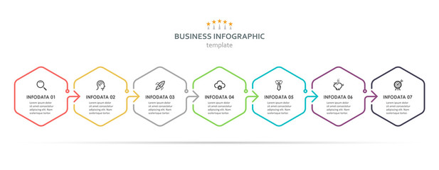 Vector infographic template