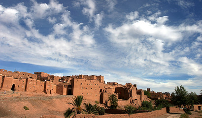Kasbah Amridil near Skoura on the edge of the Sahara Desert in Morocco.