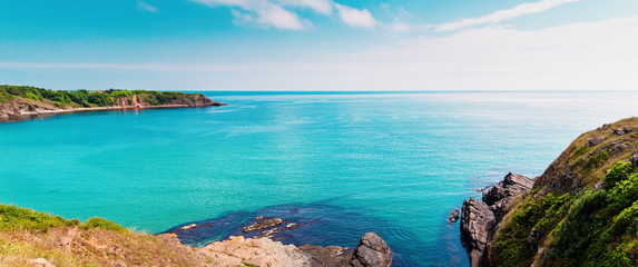 View of coast near Sinemorets in Bulgaria