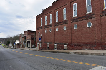 Small town Main Street