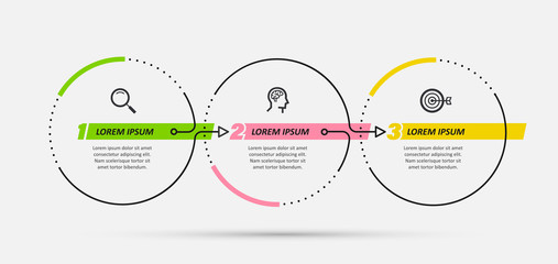Vector infographic template