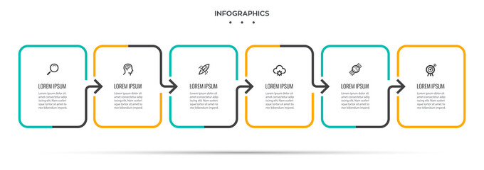 Vector infographic template