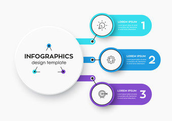 Vector infographic template