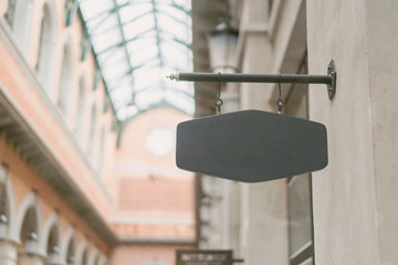 Empty Blank advertising mock-up poster billboard for banner text message content, public information board on roadside in urban areas, montage display your products with copy space, business concept