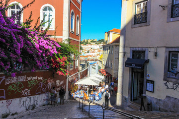 Obraz premium Rua Lisboa
