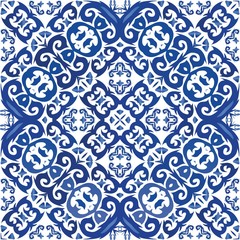 Portuguese vintage azulejo tiles.