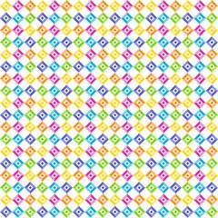 Colorful of Rhombus Shape Pattern, Abstract, Illustrator Geometric Pattern Wallpaper
