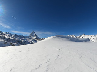 マッターホルン 雪山トレッキング