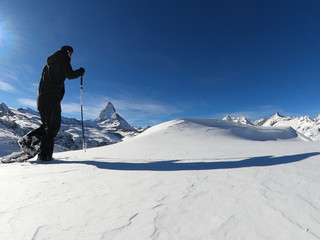 マッターホルン 雪山トレッキング