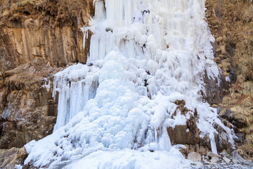 Fototapeta na wymiar icefall