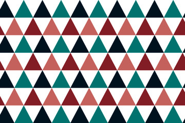Color triangle background.
