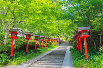 Fototapeta na wymiar 京都の鞍馬寺