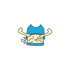 Hungry icon design template fits in Ramadan © hendi