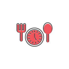 Hungry icon design template fits in Ramadan © hendi