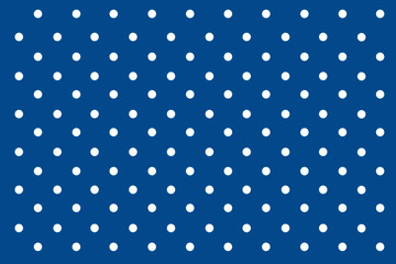 Blue Pastel polka dots background. 