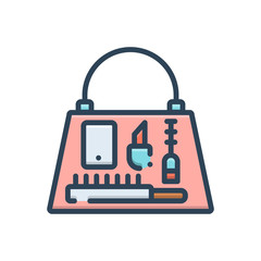 Color illustration icon for item object