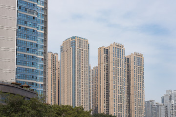 Fototapeta na wymiar modern residential at mianyang,china