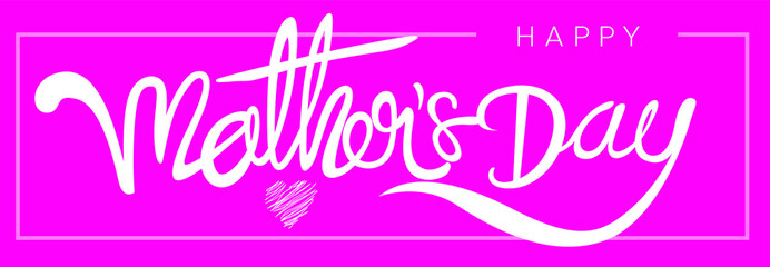 mothre's day card in vector design