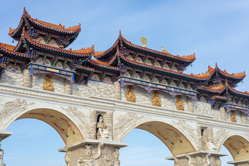 Fototapeta premium ancient chinese temple at Urumchi china
