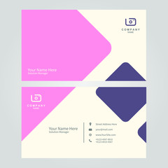 Vector graphic of professional business cards for your business and personal identity