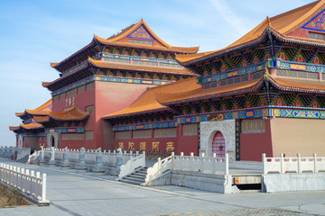 ancient chinese temple at Urumchi china