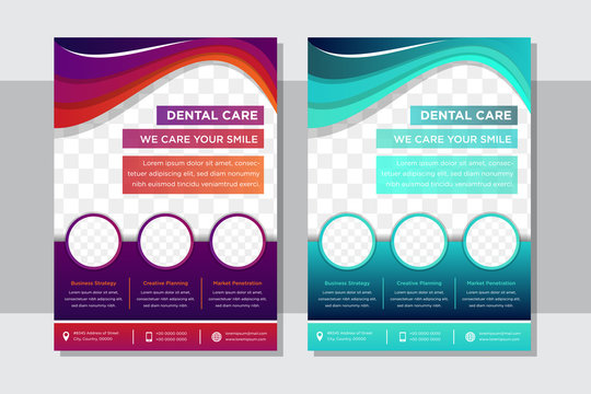 dental flyer layouts