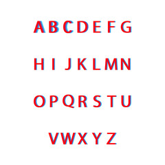 Letter A to Z vector logo stock illustration