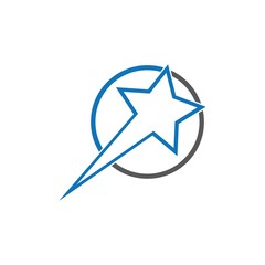 Star Logo Template vector icon illustration design
