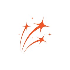 Obraz premium Star Logo Template vector icon illustration design