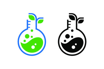 Laboratory for logo design concept very suitable in various business purposes or team.