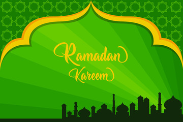 Vector Background Ramadan Kareem